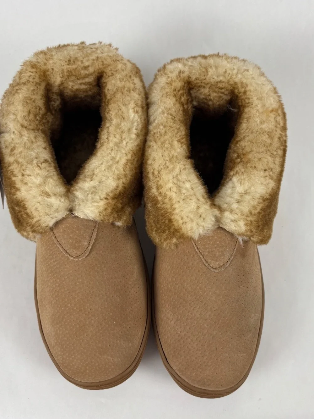 LAMO, bootie slippers, in chestnut, Men's Size 7